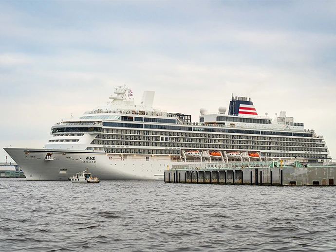 The majestic Asuka III, launched in July