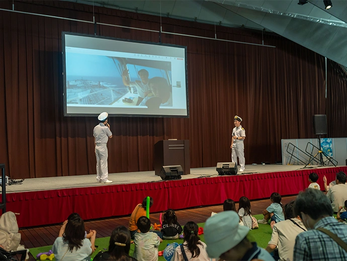 Deck and engine officers share humorous stories