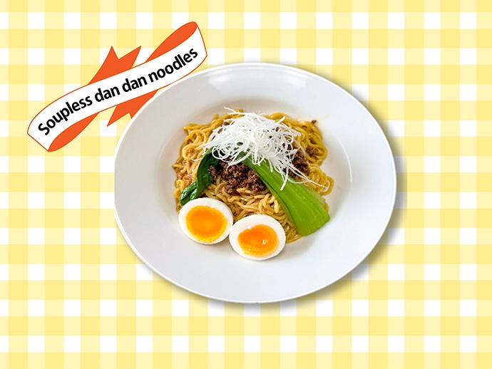 Soupless dan dan noodles