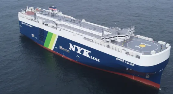Sumire Leader, LNG-fueled pure car and truck carrier delivered in 2023