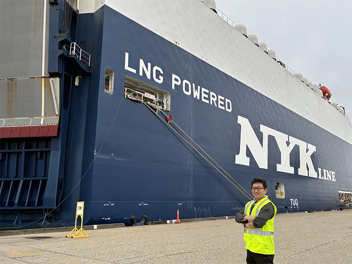 Since joining in December 2021, I’ve worked aboard various vessels, including steam turbine-powered LNG carriers