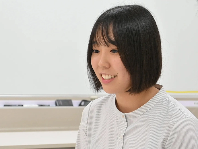 Yui Hatori (Joined in 2025, In-house Seafarer Training Program: Marine Engineer)