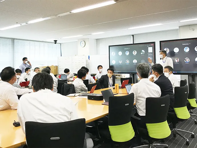 We implement safety promotion activities aimed at achieving zero major accidents.