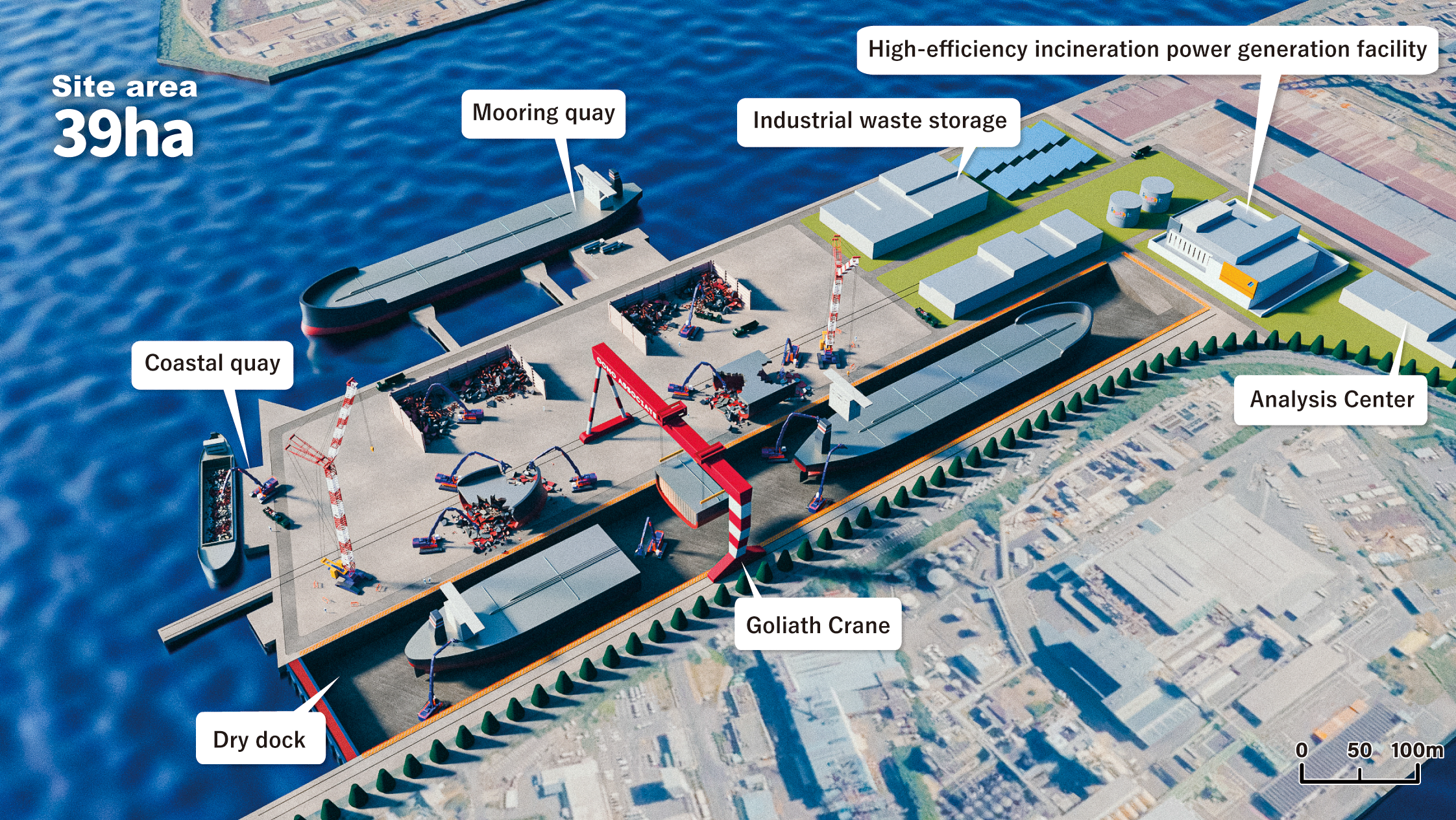 Image of Chita Dismantling Works, Oono Development