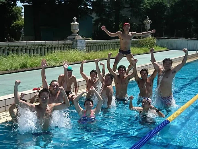 swimming