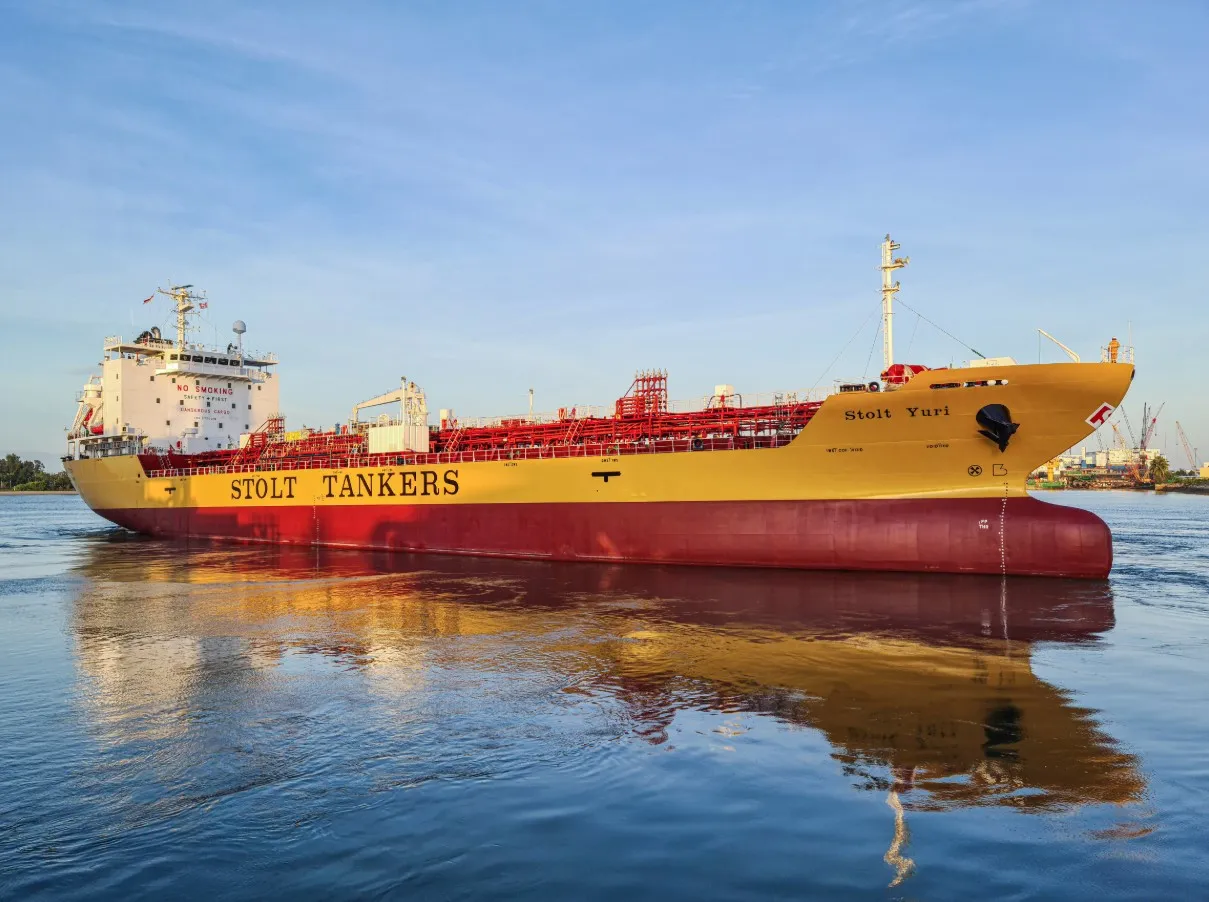 NYK Stolt Shipholding Pte. Ltd.保有ケミカルタンカー “Stolt Yuri” （12,000重量トン級、アジア地域航路）