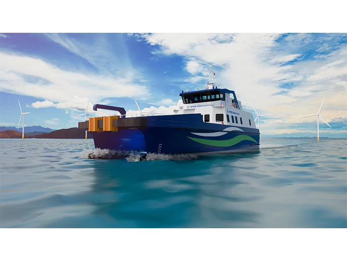 「日本郵船これくしょん」Vol.8 Crew Transfer Vessel編 洋上風力発電の現場と港を結ぶ頼もしきトランスポーター