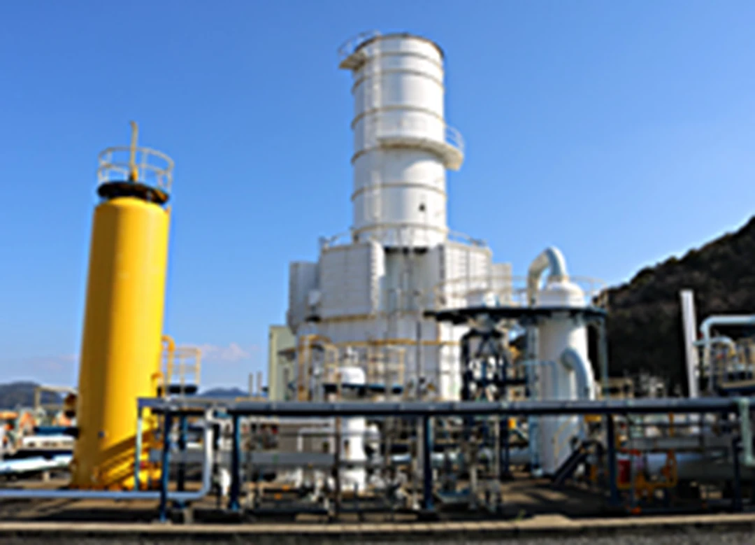 原油ガス処理設備