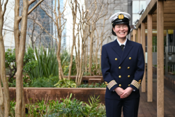 初の女性機関長として、後進に夢を伝えていきたい