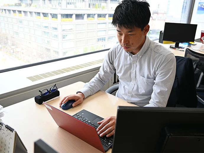 海技者の陸上勤務〉新事業の開発に海技者としてのスキルを生かす