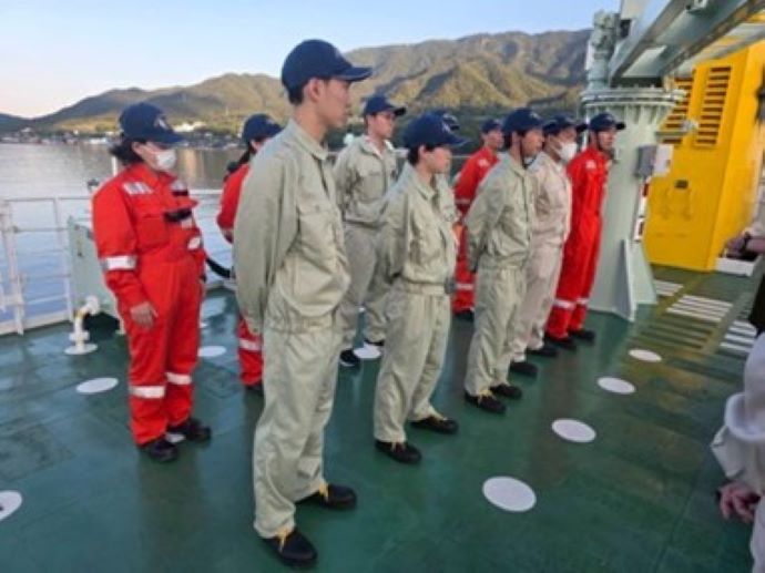 一人前の海技者になるために欠かせない乗船実習