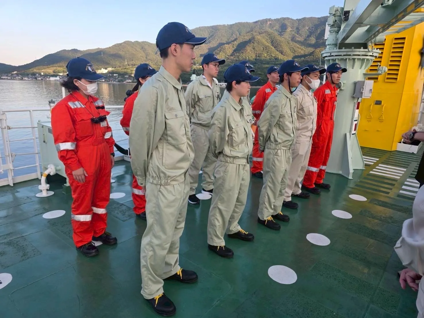 一人前の海技者になるために欠かせない乗船実習