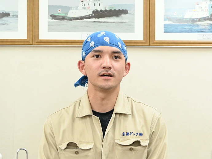 京浜ドック株式会社　追浜工場　設計部設計課　竹田博文