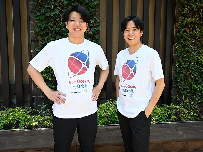 日本郵船とグループ会社のMTIの2人のエンジニア 