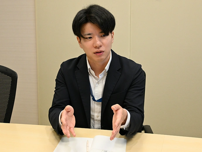 日本郵船　技術開発グループ・海洋技術チーム　小知井秀馬