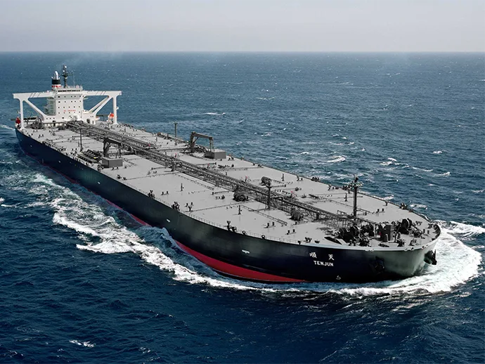 バイオ燃料の長期使用試験航行を行ったVLCC“TENJUN”