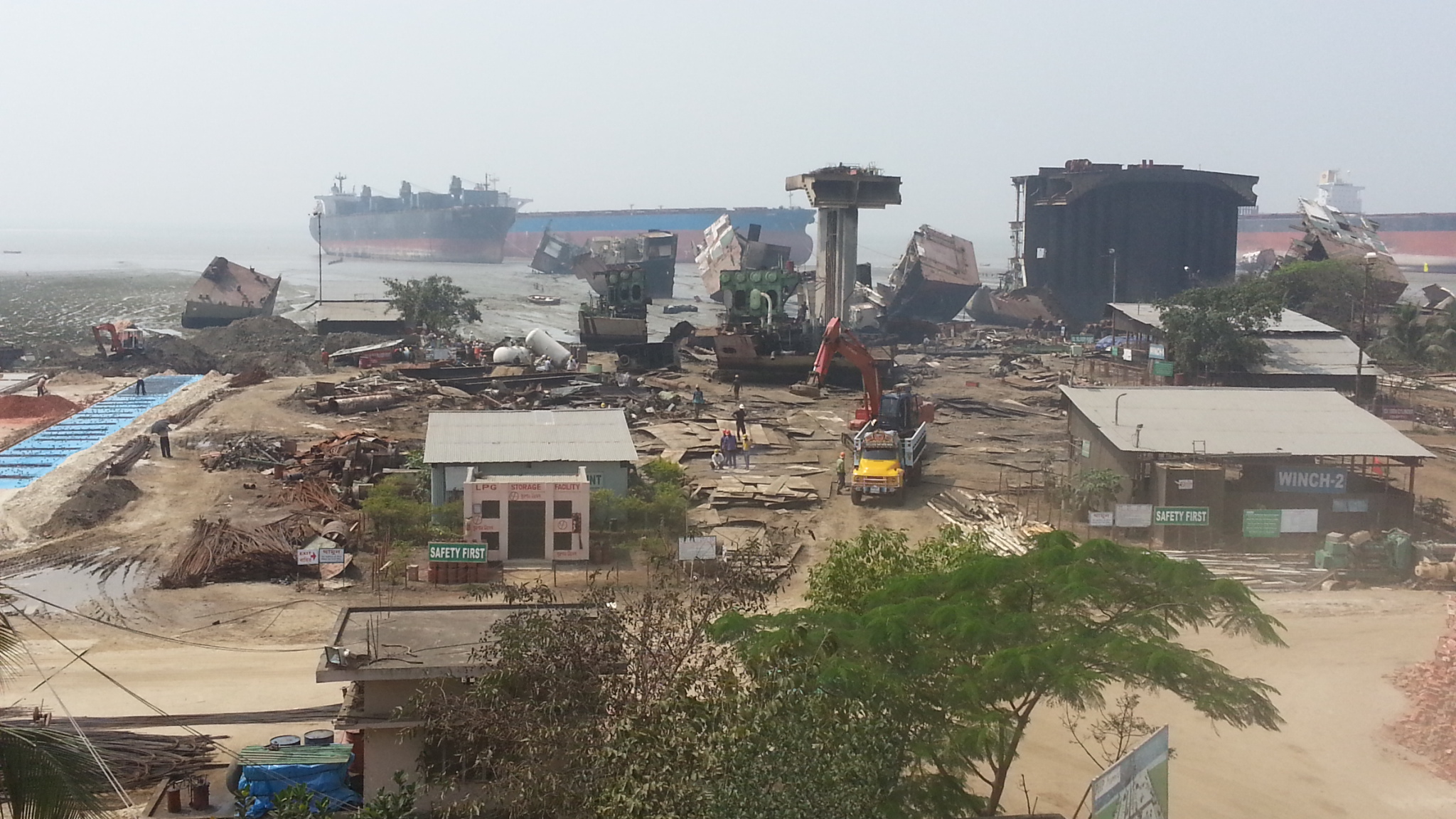 シップリサイクル条約適合前のPHP